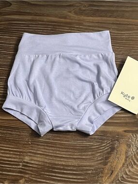 New Kyte Baby Retired LILAC Bummies Shorts Bamboo Size 6-12 Months